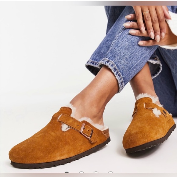Birkenstock Shoes - Birkenstock Boston Sherling